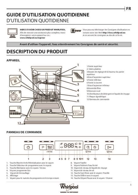 Notice d’utilisation lave